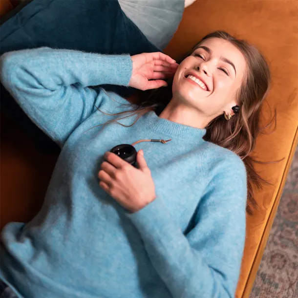 FUSION ANC ANC/ENC wireless earphones Black