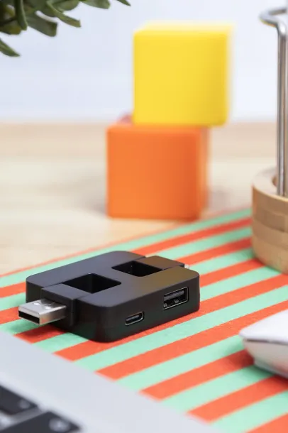 Rahubu RABS USB hub Black