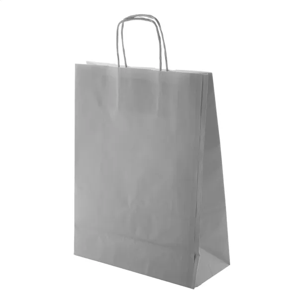 Store paper bag ash grey