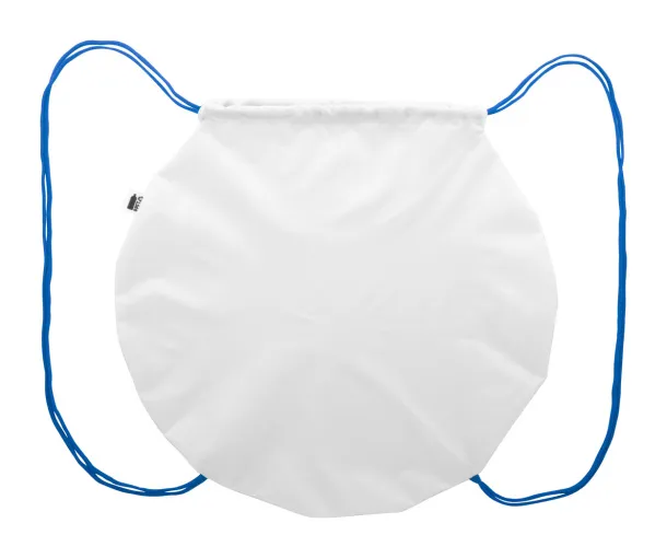 CreaDraw Circle custom drawstring bag Blue White