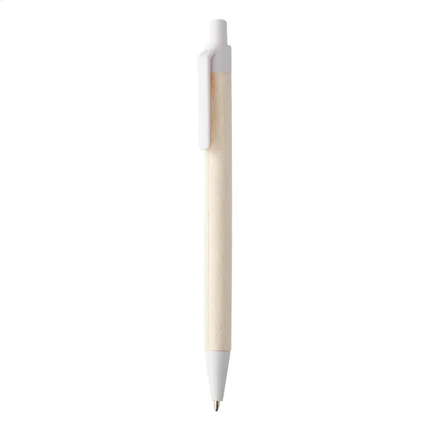 Relact Scrib milk carton ballpoint pen White Natural