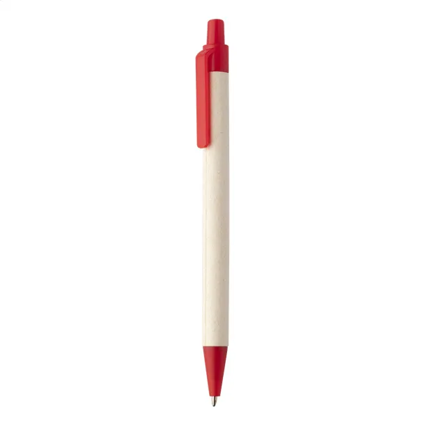 Relact Scrib milk carton ballpoint pen Red Natural