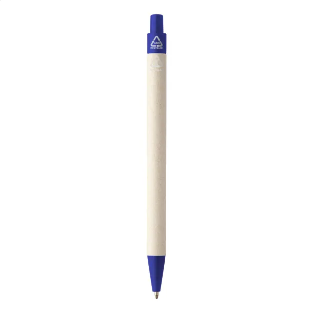 Relact Scrib milk carton ballpoint pen Blue Natural