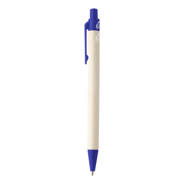 Relact Scrib milk carton ballpoint pen Blue Natural