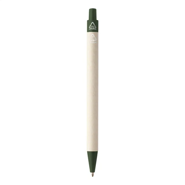 Relact Scrib milk carton ballpoint pen Green Natural
