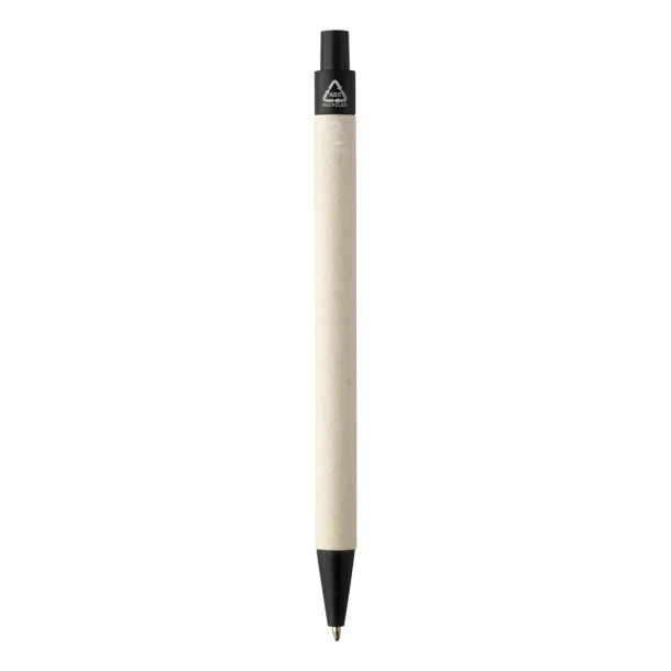 Relact Scrib milk carton ballpoint pen Black Natural