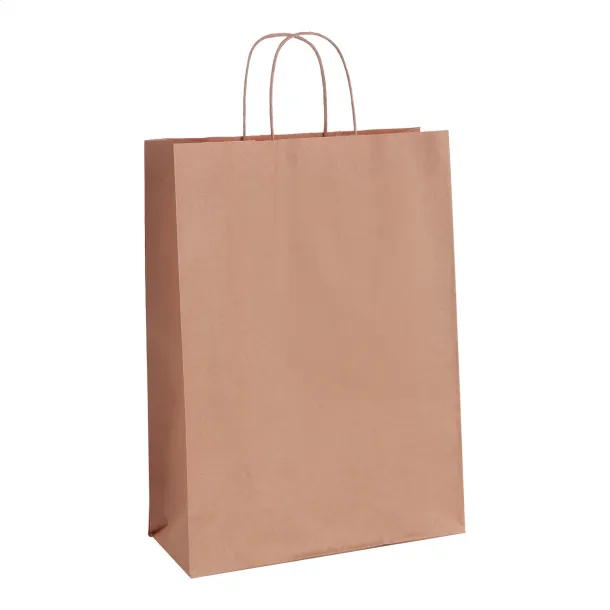 Mall paper bag Brown
