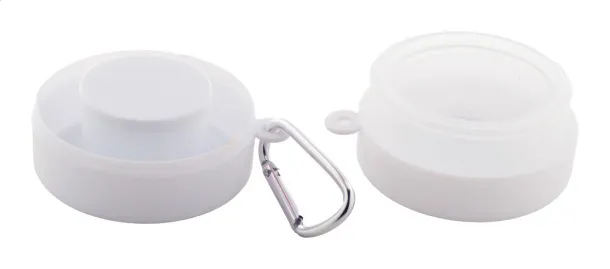 Medigo sklopiva šalica s pretincem za tablete, 220 ml Bijela