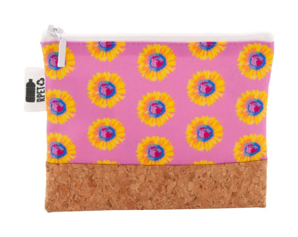 CreaBeauty Cork S RPET personalizirana toaletna torbica Bijela Prirodna