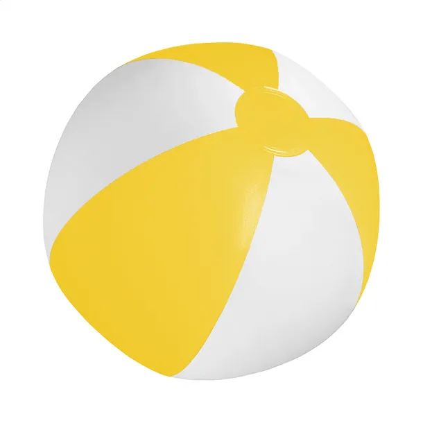 Playo beach ball (ø28 cm) Yellow White