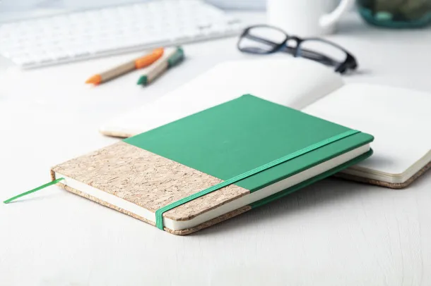Purroc notebook Green Natural