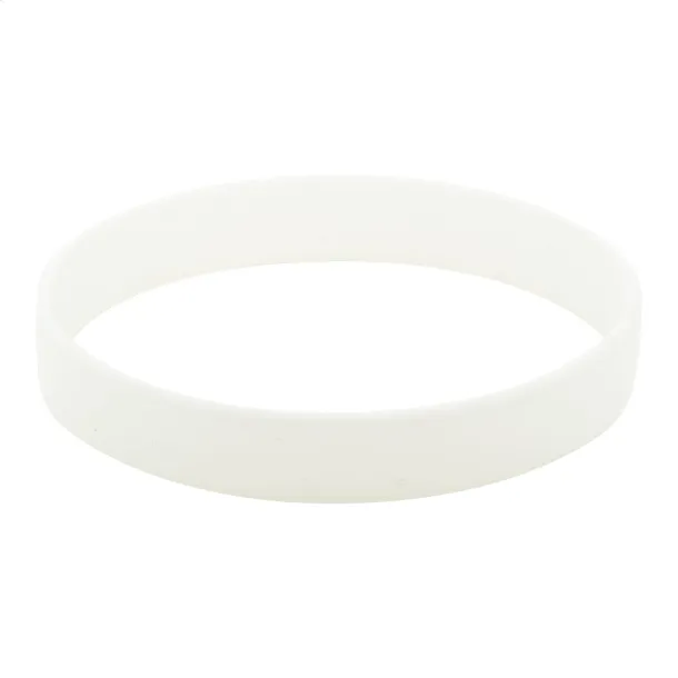Wristy silicone wristband White
