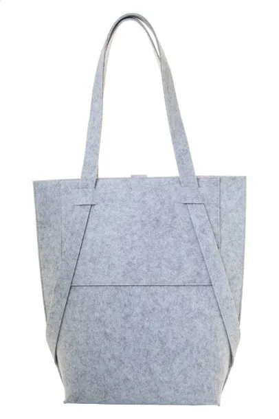 CreaFelt Toteback custom RPET shoulder bag White Grey