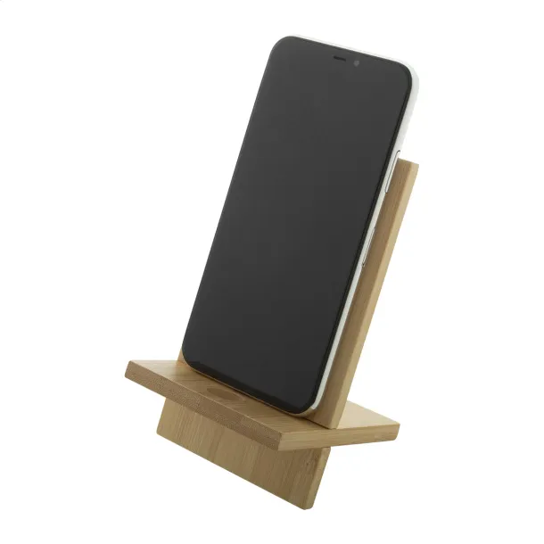 Gibba bamboo mobile holder Natural