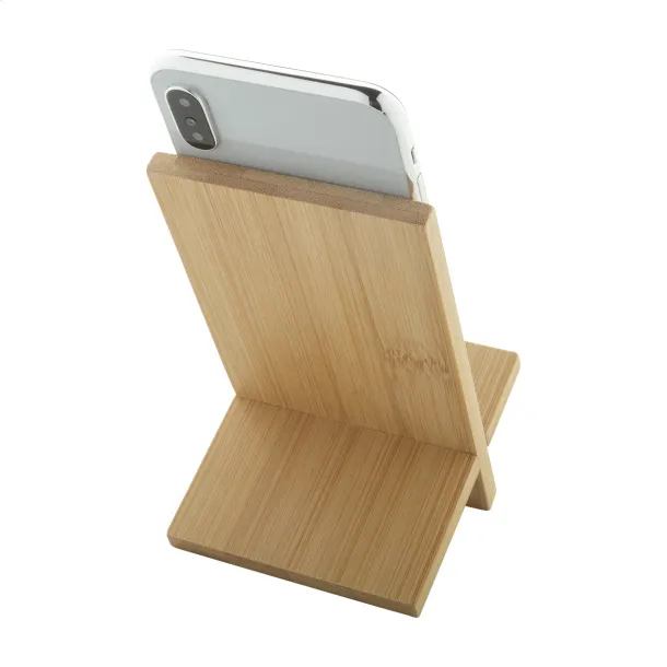 Gibba bamboo mobile holder Natural