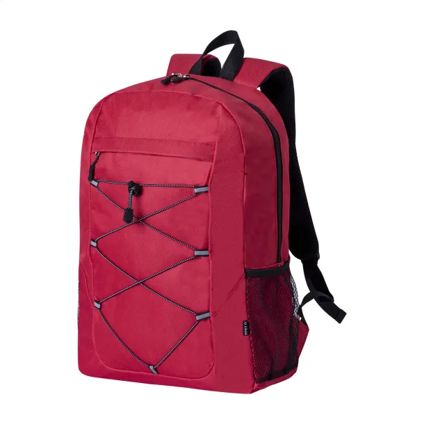 Harriot RPET backpack Red