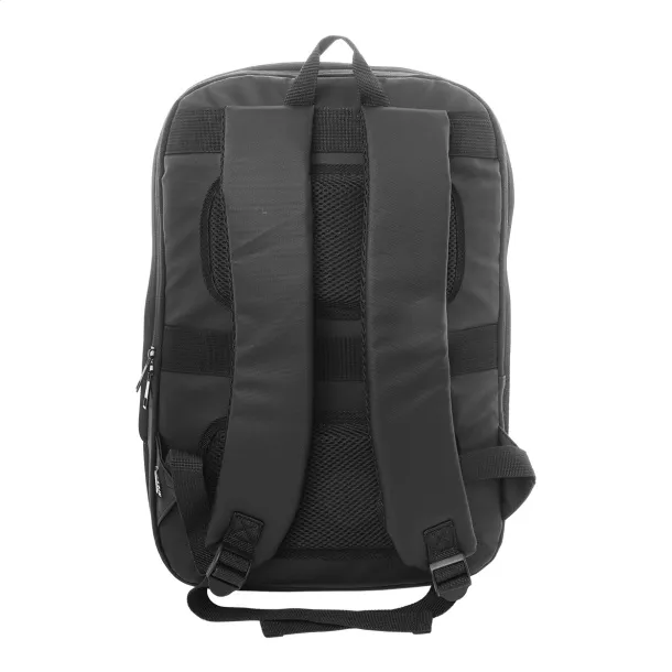 Kasier RPET extendable backpack Black