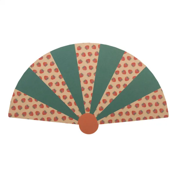 Onebreeze Eco custom hand fan Natural