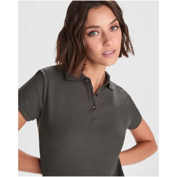 Pegaso Premium short sleeve women's polo - Roly Blue