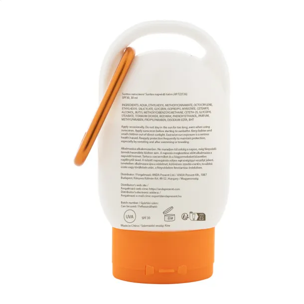 Suntox sunscreen lotion Orange White
