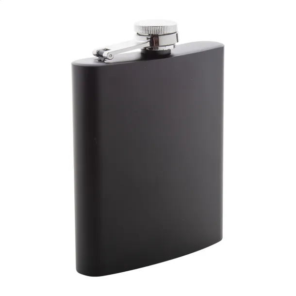 Gravning hip flask Black