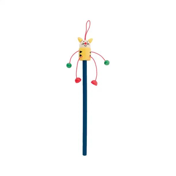 Farm wooden pencil, frog Blue Yellow