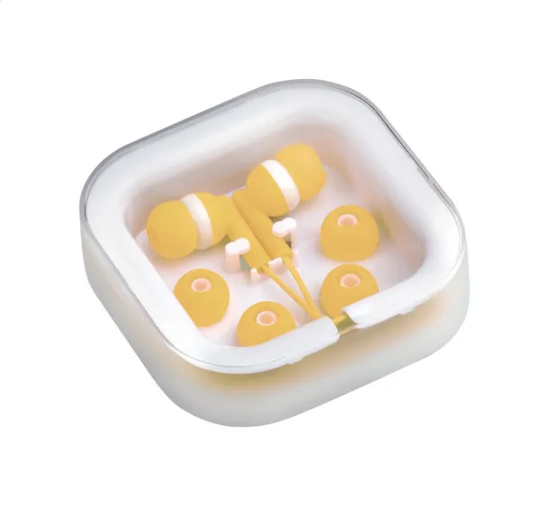 Clarin earphones White Yellow