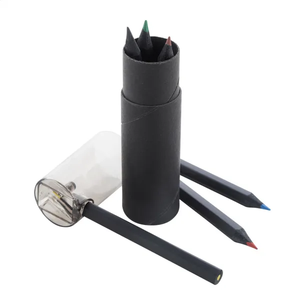 Nellery 6 set bojica Crna