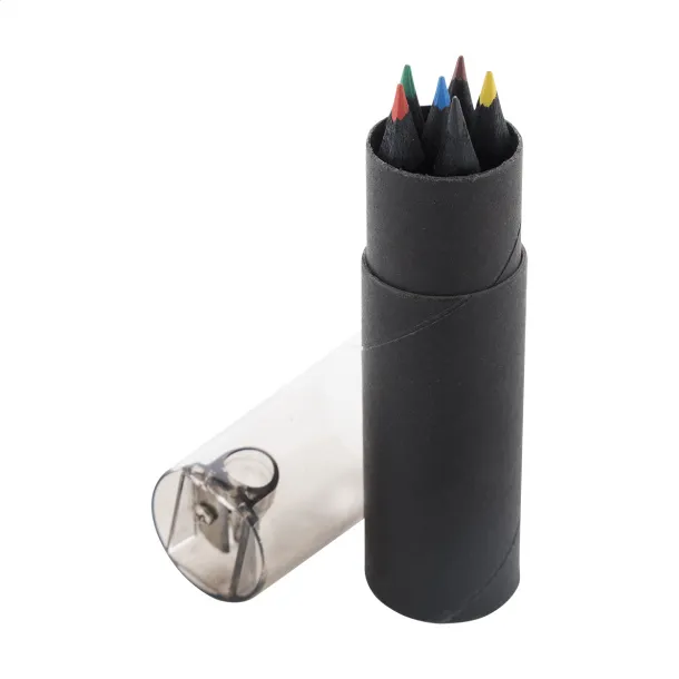 Nellery 6 set bojica Crna
