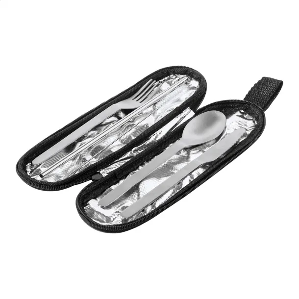 Sullery cutlery set Grey