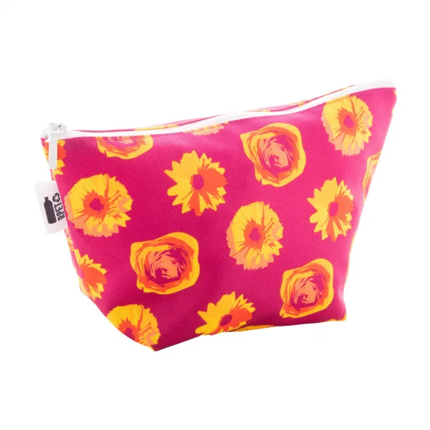 CreaBeauty Trapeze M personalizirana toaletna torbica Bijela
