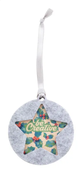 CreaFelt Tree personalizirani ukras za Božićno drvce, Božićno drvce Siva