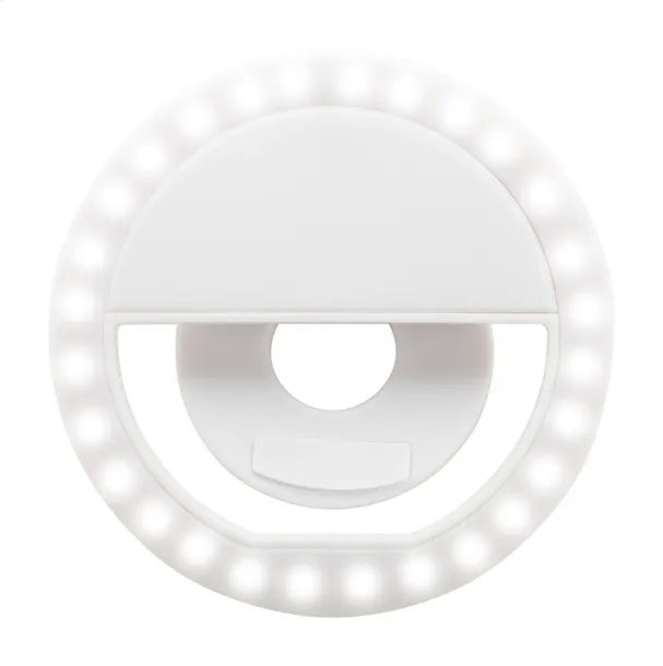 Radiance svjetlo za selfie izrađeno od recikliranog ABS-a (RABS) Bijela