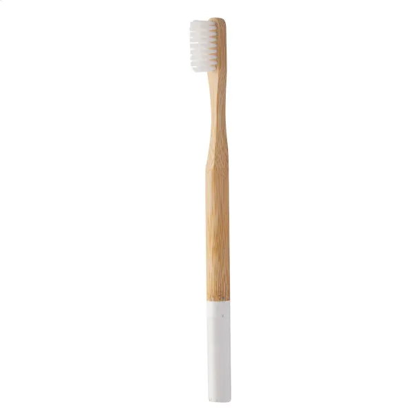 ColoBoo bamboo toothbrush White Natural