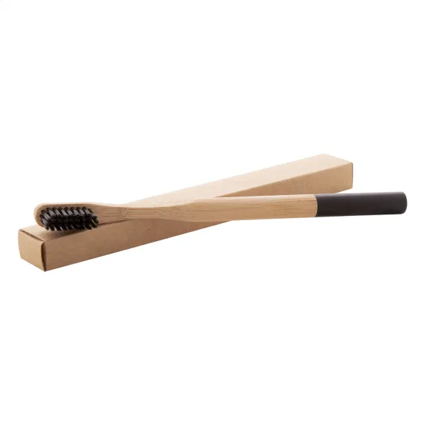 ColoBoo bamboo toothbrush Black Natural