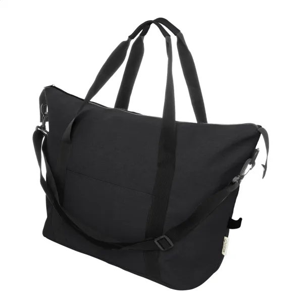 Rebyss Travel recycled cotton travel bag Black