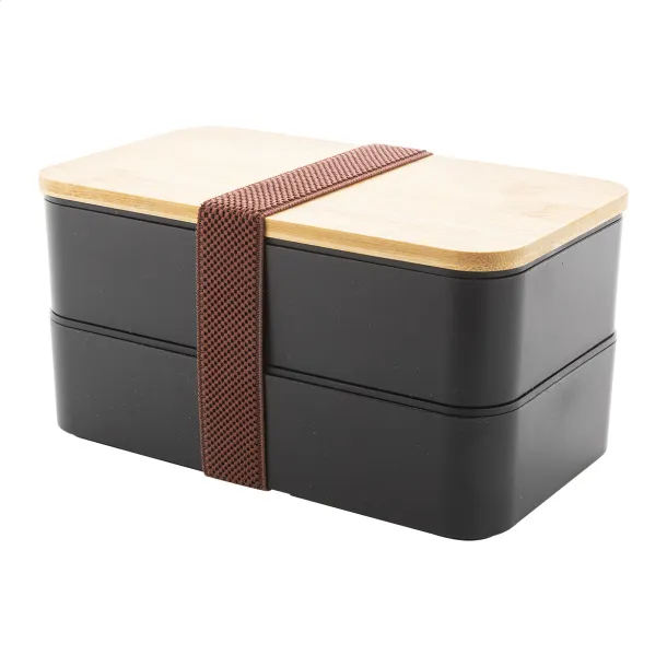 Satay lunch box Black