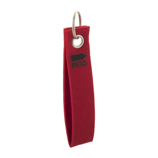 Refek RPET keyring Red