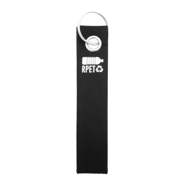 Refek RPET keyring Black