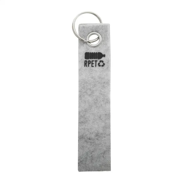 Refek RPET keyring Grey