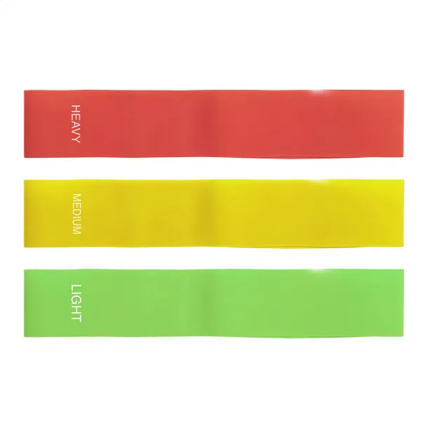 Resban exercise band set Multicolour