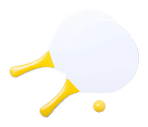 Evira beach tennis Yellow White