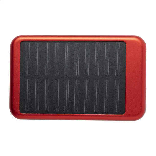 SunFour USB prijenosna baterija Crvena