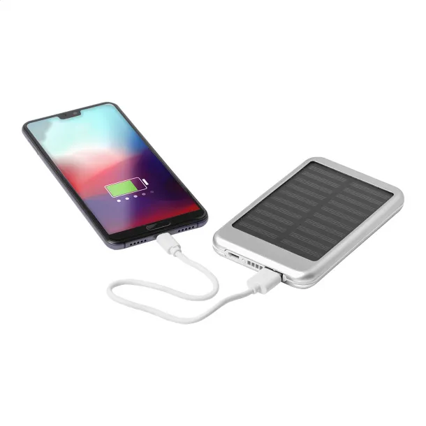 SunFour USB prijenosna baterija Srebrna