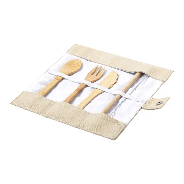 Rollery cutlery set Natural