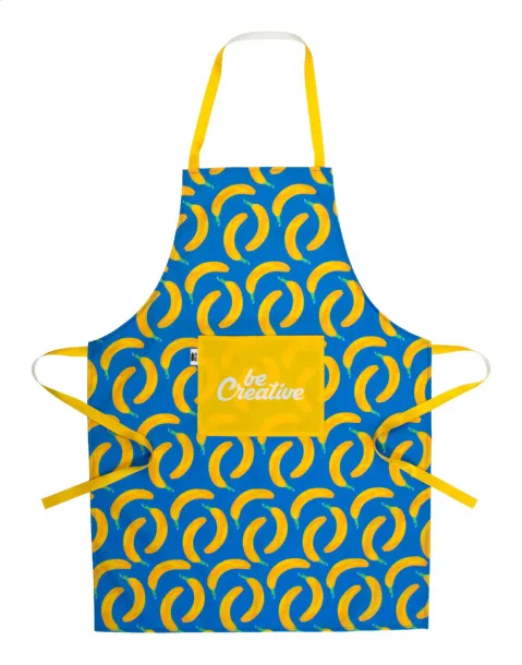 CreaChef Pocket personalizirana RPET pregača Bijela