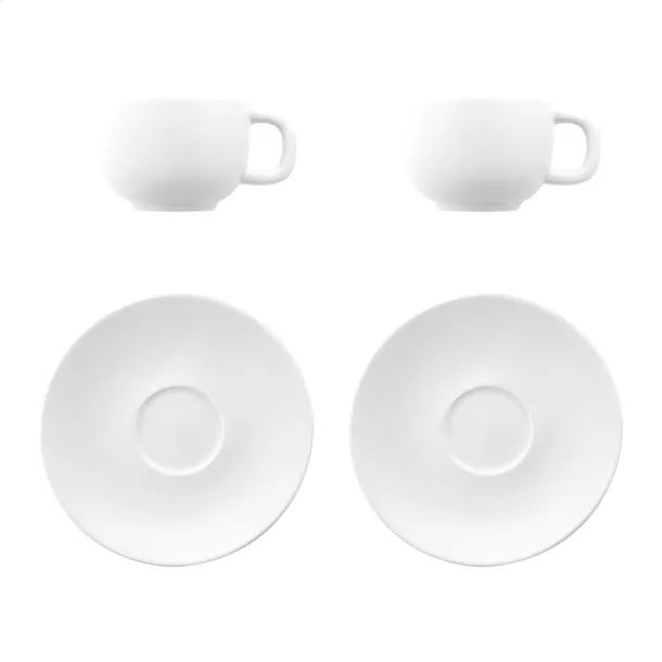 Caturra Plus cappuccino cup set White