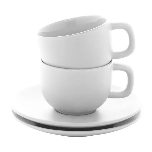 Caturra Plus cappuccino cup set White