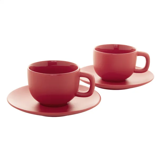 Caturra Plus cappuccino cup set Red