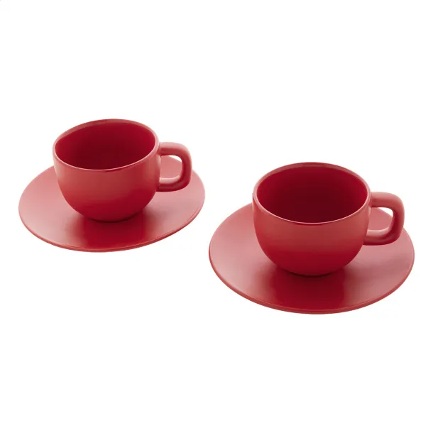Caturra Plus cappuccino cup set Red